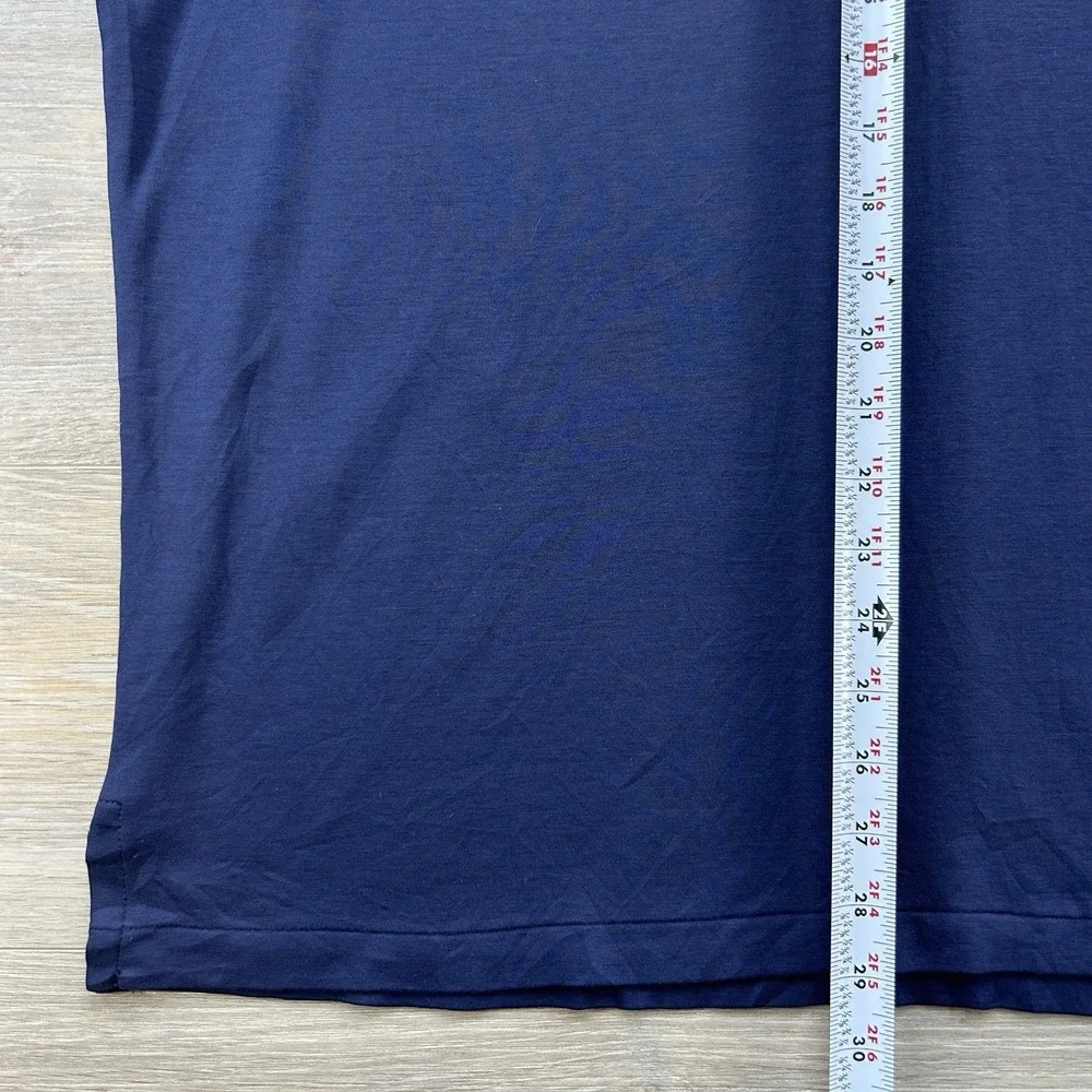 Polo Ralph Lauren Shirt Adult XL Extra Large Navy‎ Blue Flesh Pony Classic Fit